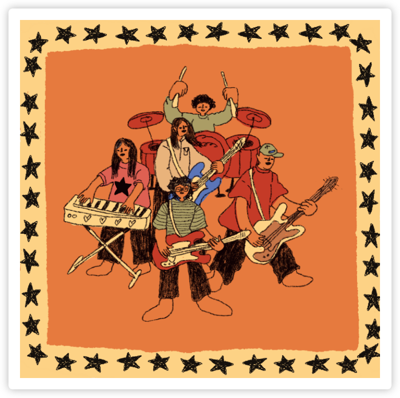 LK Album Cover Sticker